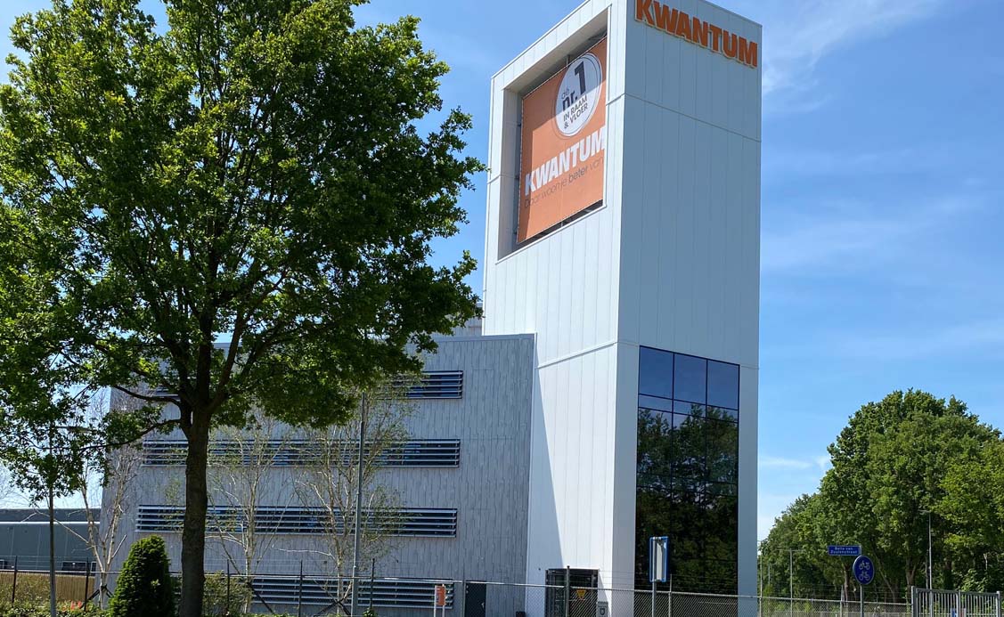 Architect bedrijfspand kantoor Tilburg Kwantum